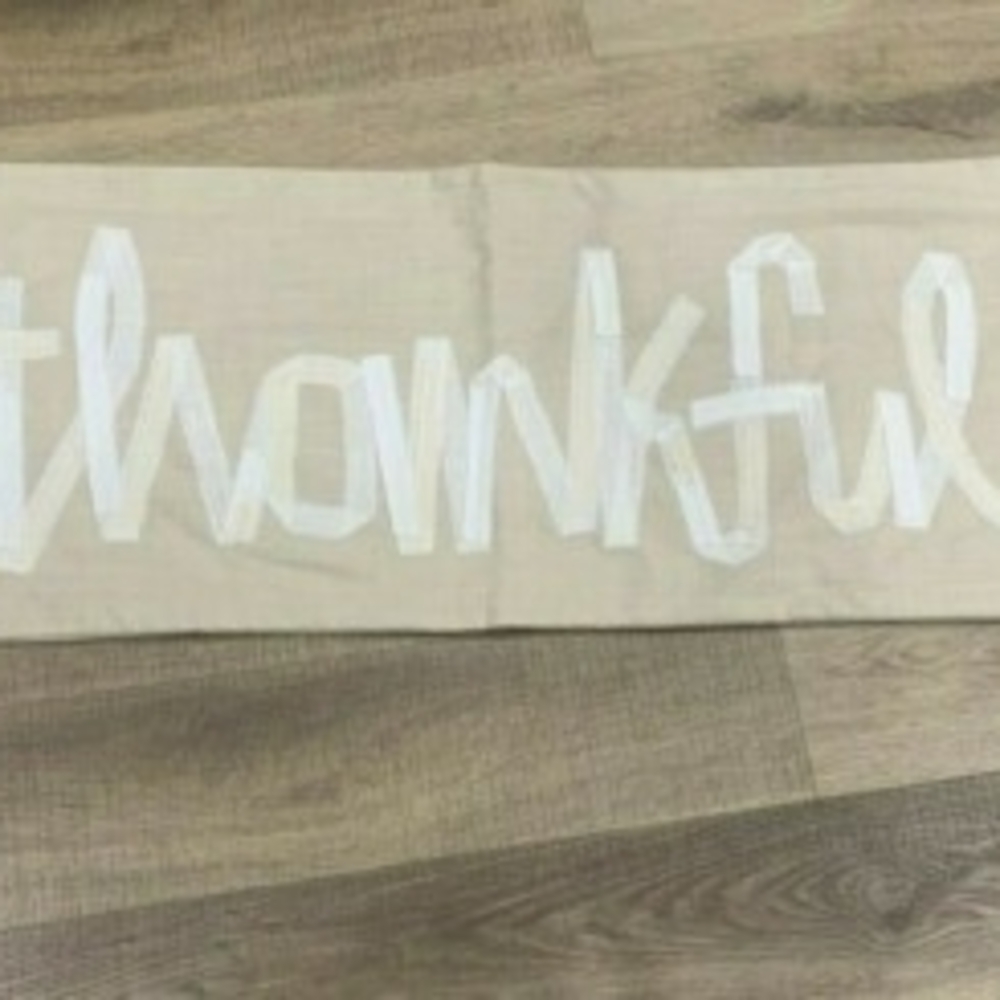 Pottery Barn Thankful Lumbar Pillow Cover
